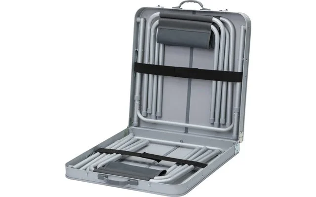 Berger Solo + 4 Hocker Picknicktisch 60 X 120 Cm 2 Berger Solo + 4 Hocker Picknicktisch 60 X 120 Cm – Bild 2