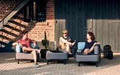 One Bar Element 2 Aufblasbarer Sessel / Sitzelement Light Grey / Red -Campingstühle Verkäufe 365735 2596813