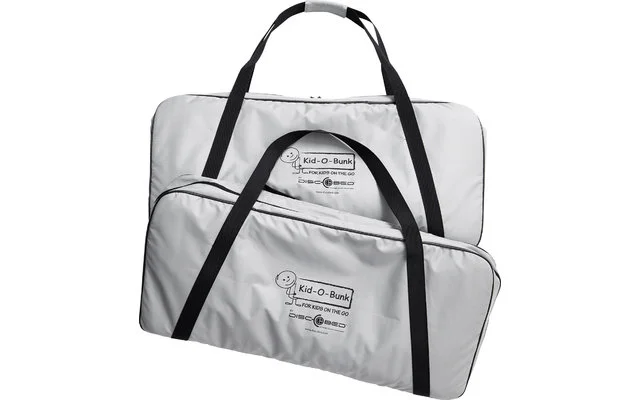 Disc-O-Bed Kid-O-Bunk Kinder Camping Stockbett Inkl. Seitentaschen Rot / Silber 6 Disc-O-Bed Kid-O-Bunk Kinder Camping Stockbett Inkl. Seitentaschen Rot / Silber – Bild 6