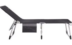 Crespo AL-363 Sonnenliege Dunkelgrau -Campingstühle Verkäufe 531177 3472317