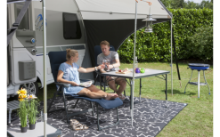 Crespo RP-215 Air Deluxe Fußhocker Grau -Campingstühle Verkäufe 687963 4681077